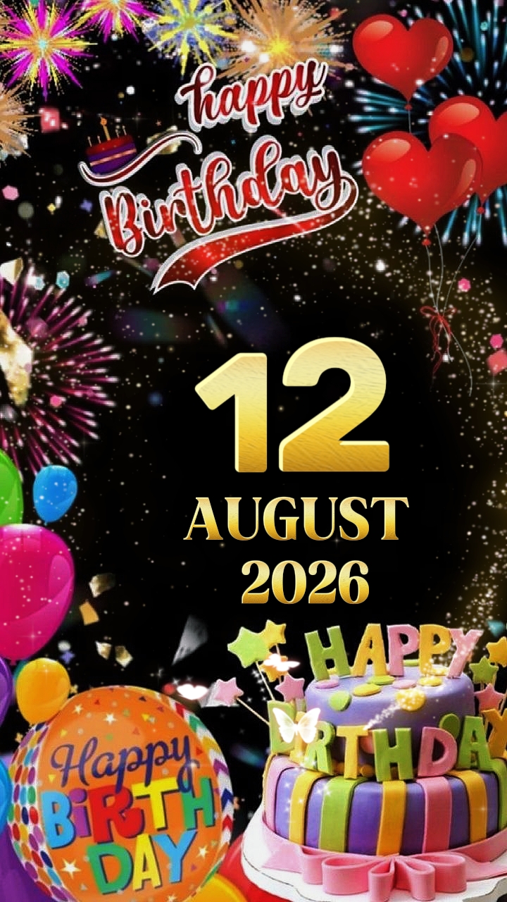 Ulang tahun 12 Agustus 
