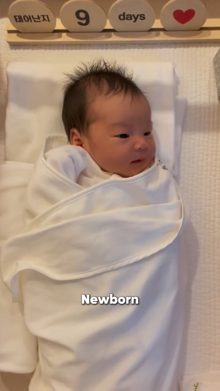 newborn vs now