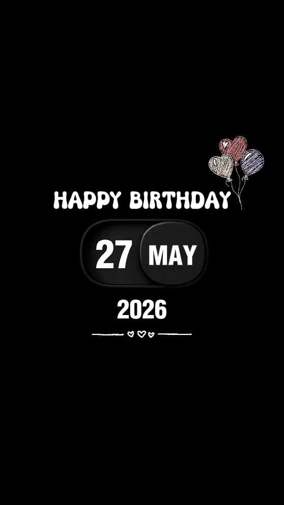 Ulang tahun 27 Mei