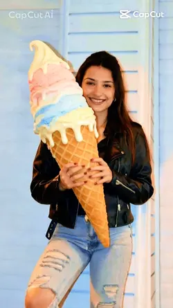 riesiges Eis