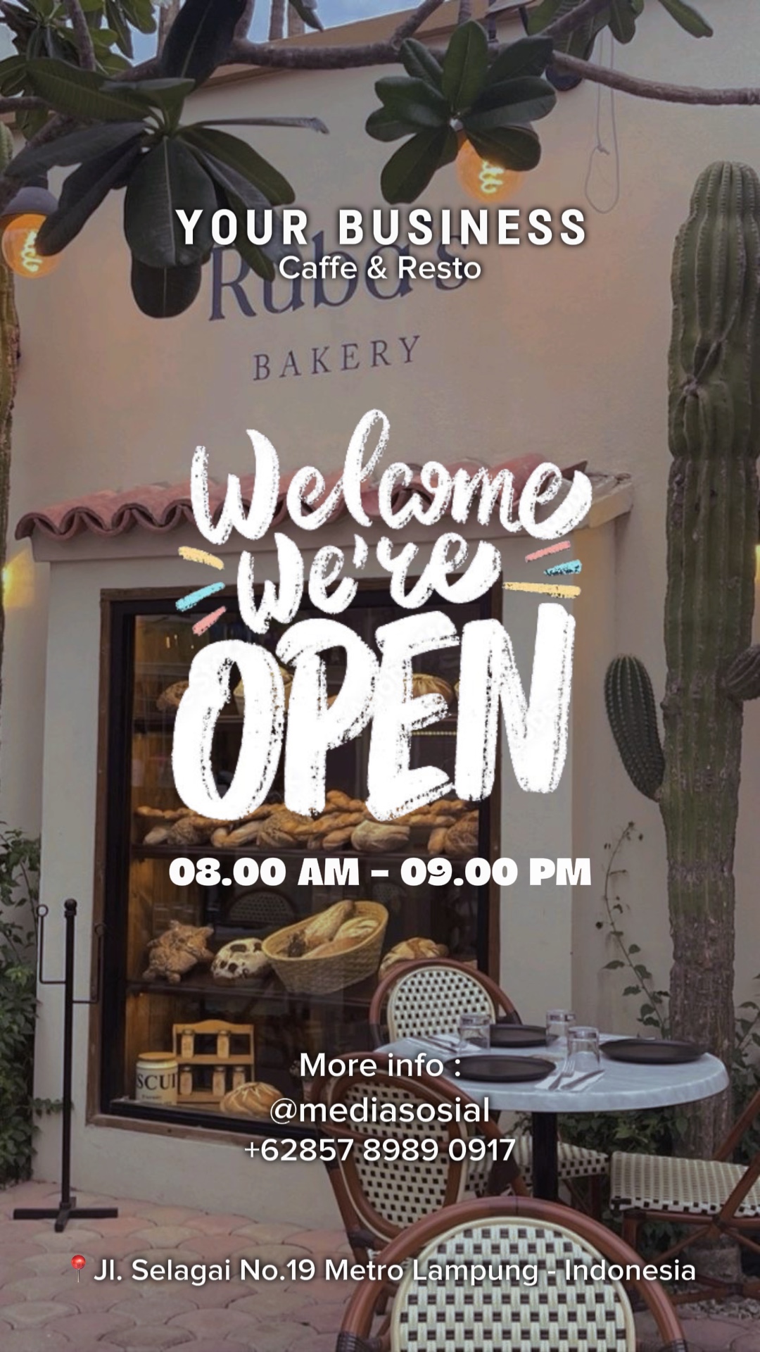 Weareopen Weiß