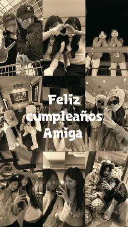 Cumpleaños amiga 
