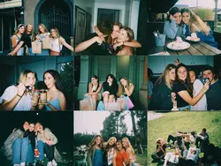 retro photo dump