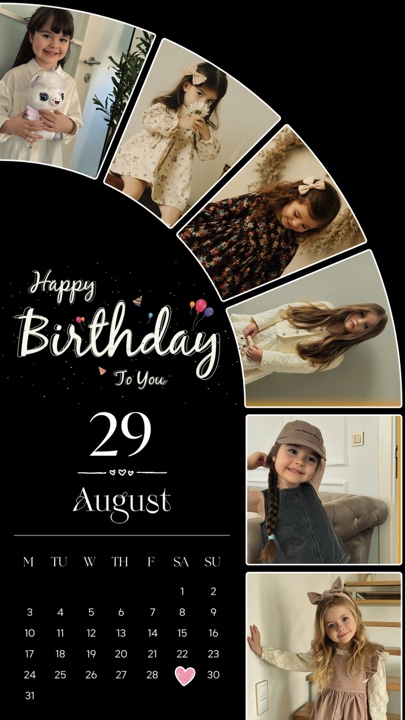 FILHA HBD 29 DE AGOSTO