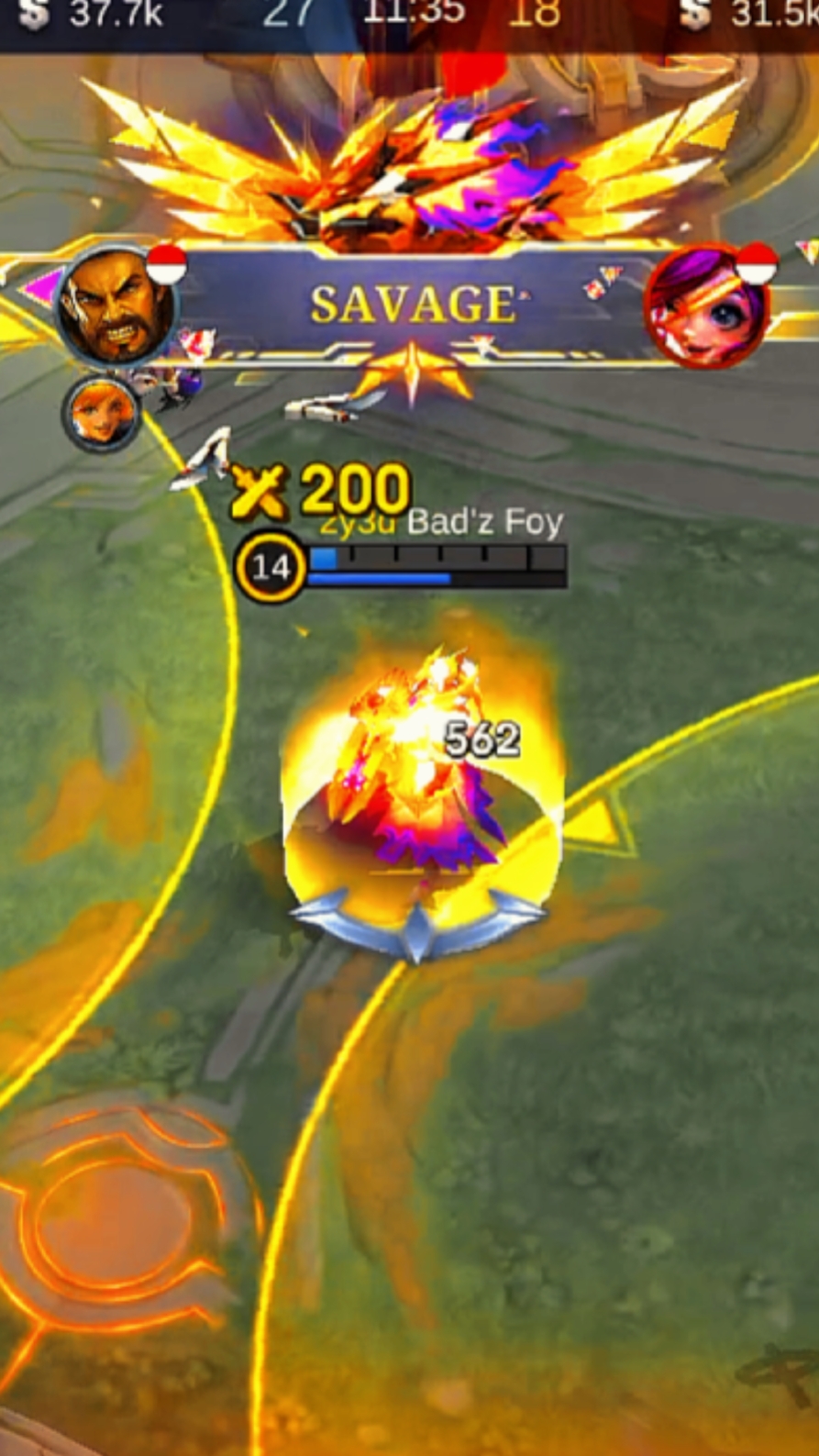 MLBB SAVAGE ROGER