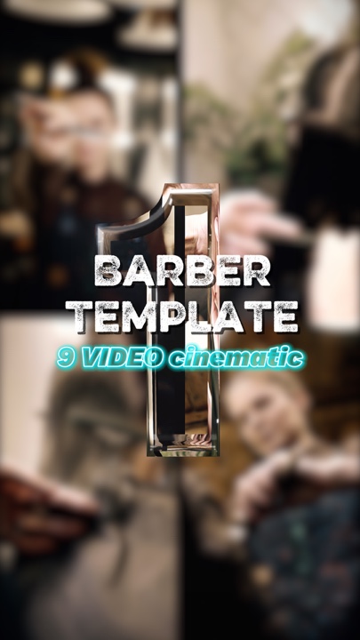 Barber template #7