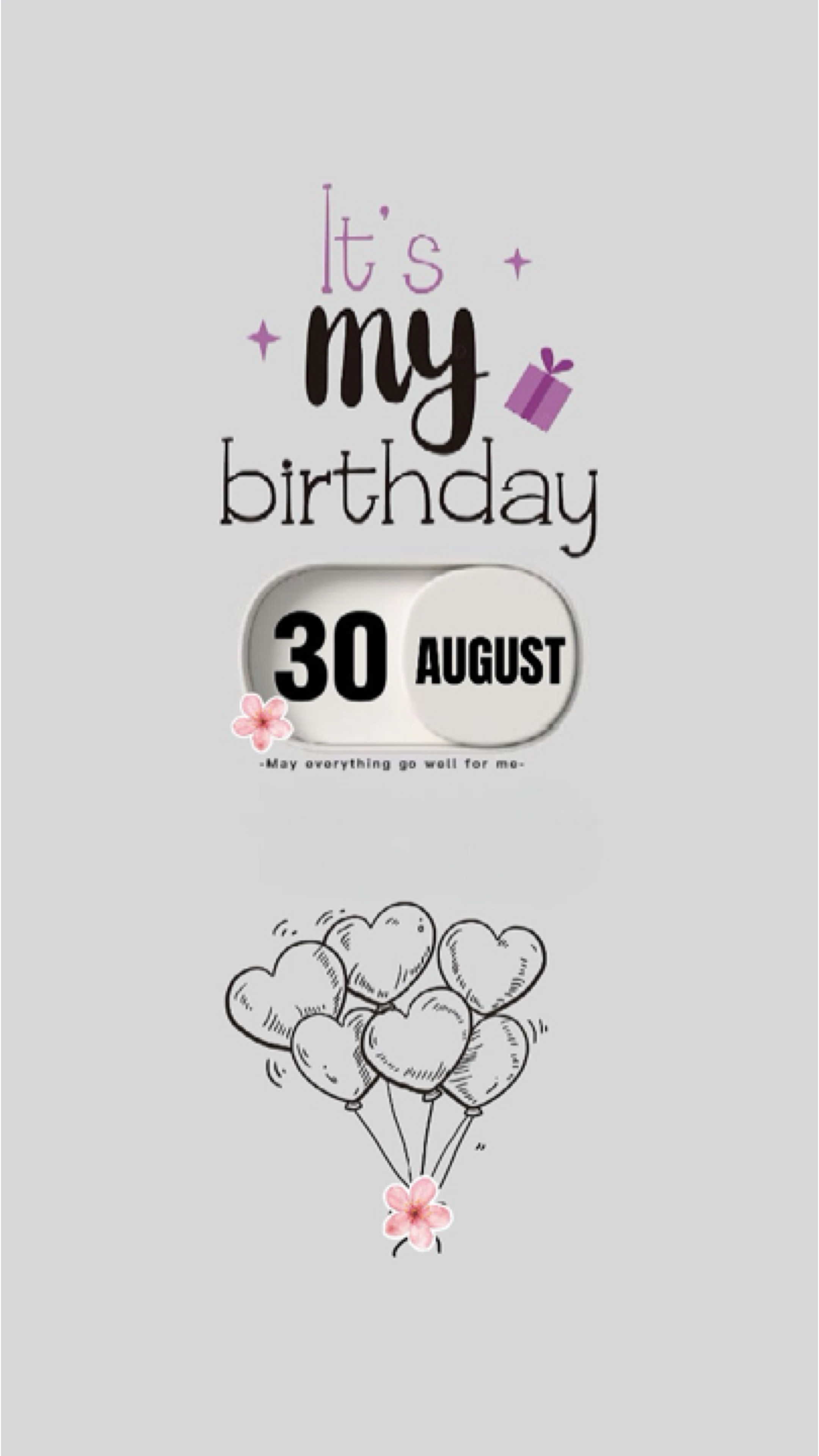 HBD 30 AUGUST
