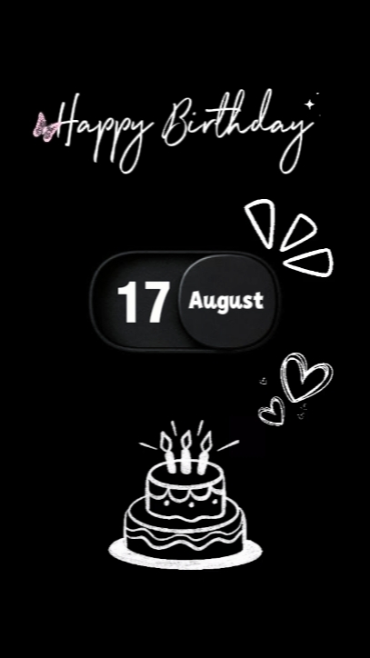 Birthday 17 August