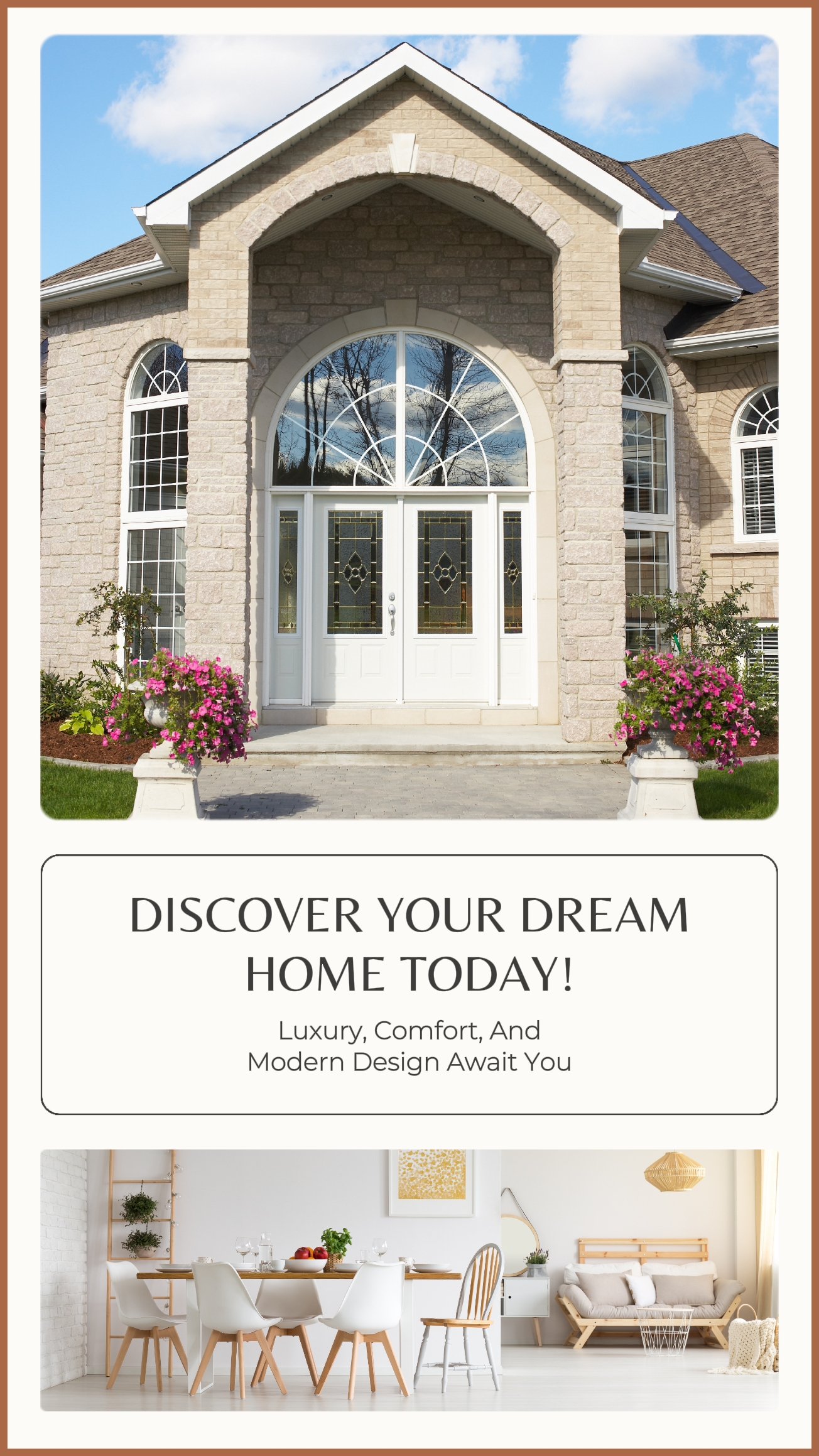 Business Template, Real Estate Industry, Home Sales Promotion, Minimalist Style