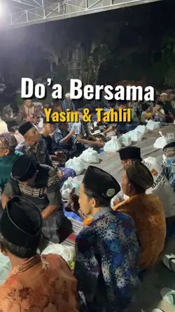 Doa bersama vlog