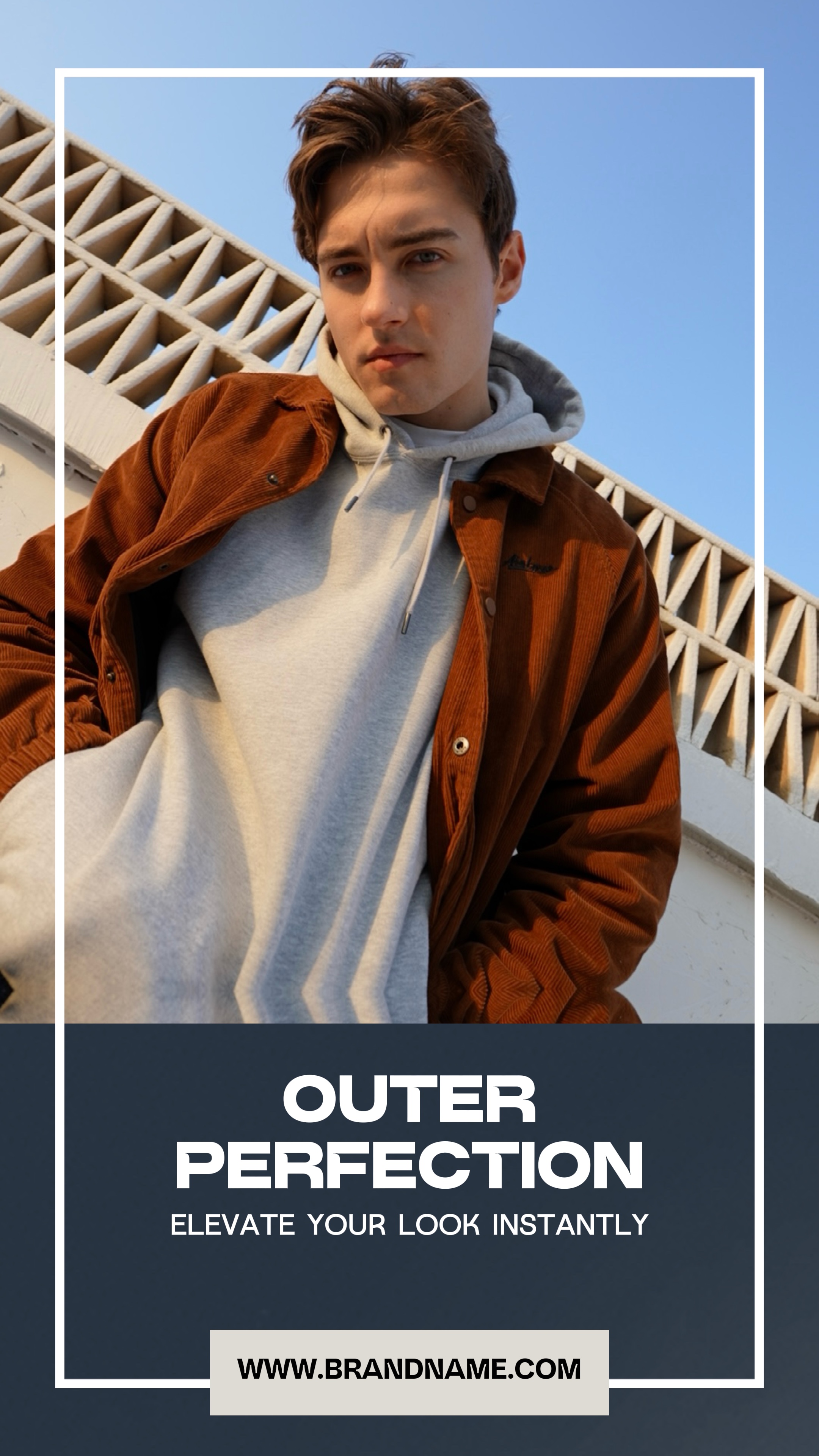 Father's Day Business Template Clothing industry OOTD

