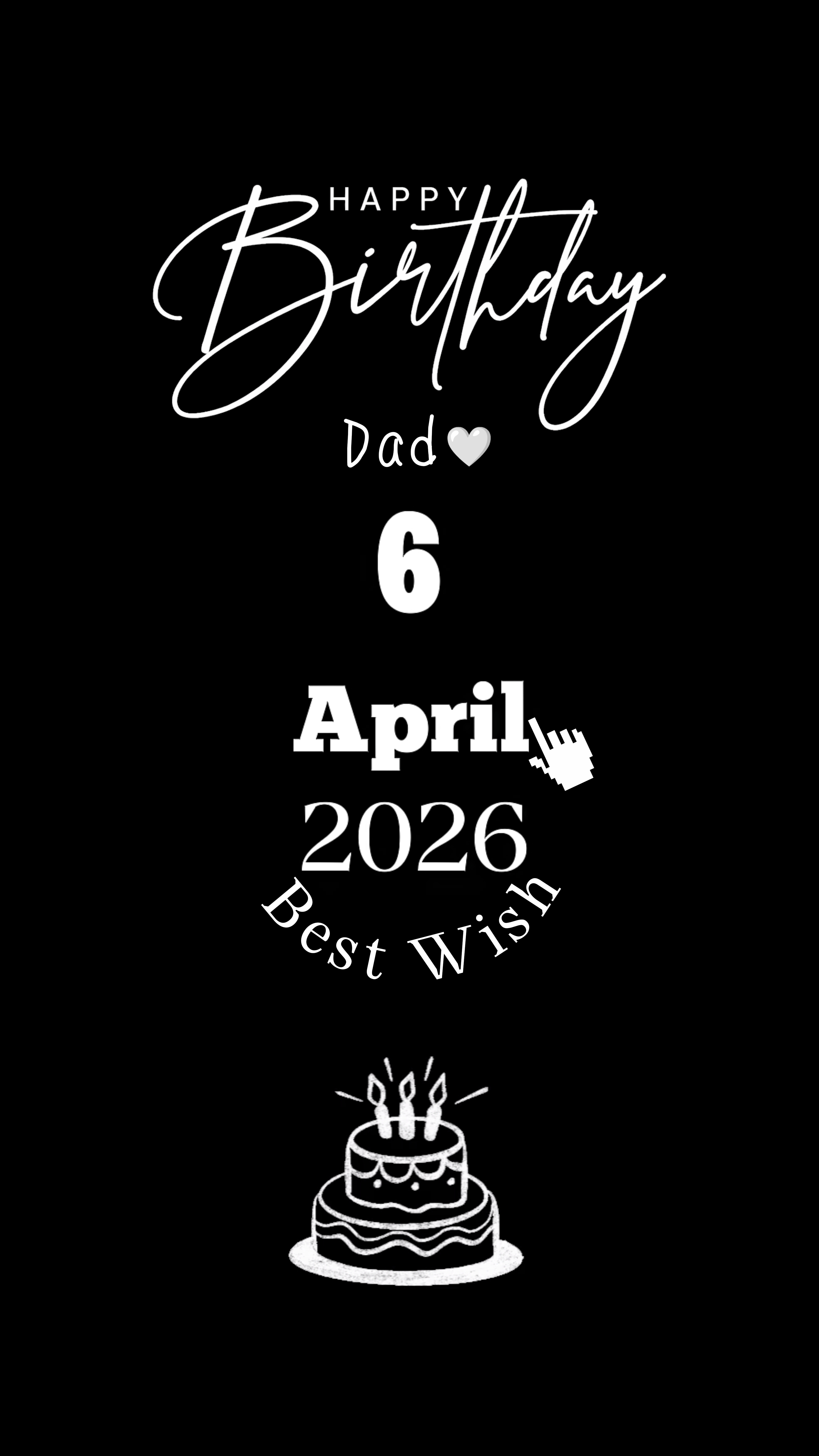 SELAMAT ULANG TAHUN AYAH 6 APRIL