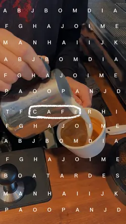 Caça palavra bom dia
