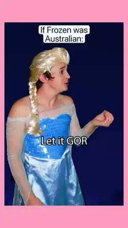 FROZEN IS AUSTRALIAN