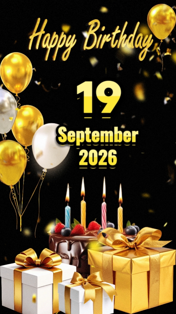 hbd 19 September 