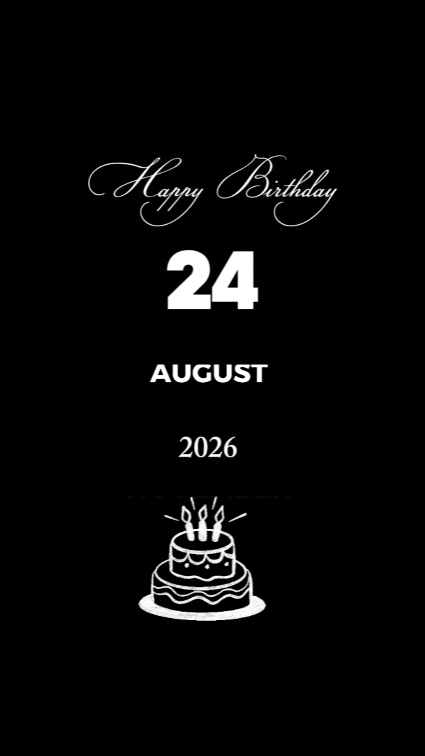 HBDY KAKAK 24 AGUSTUS