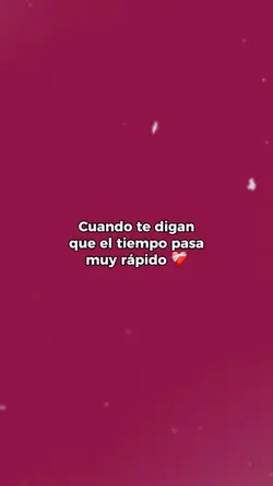 Como pasa el tiempo😭