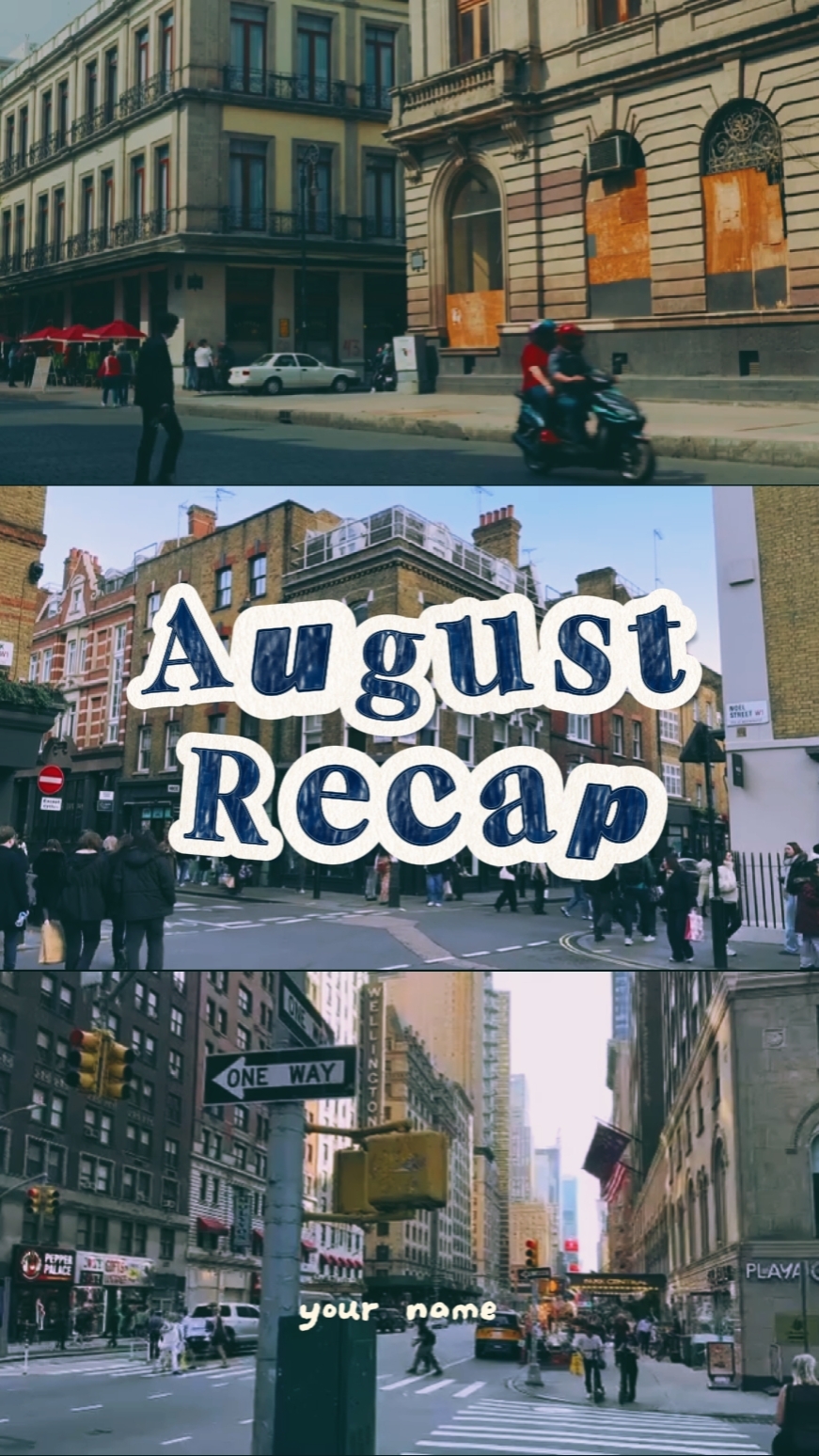 Resumen de agosto