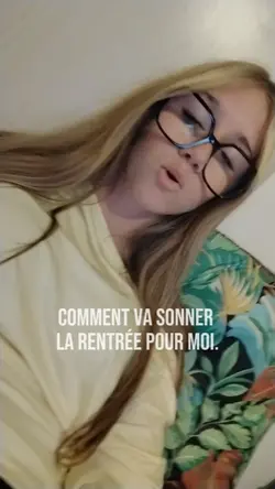 la rentrée 