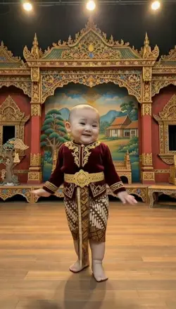 bayi menari 