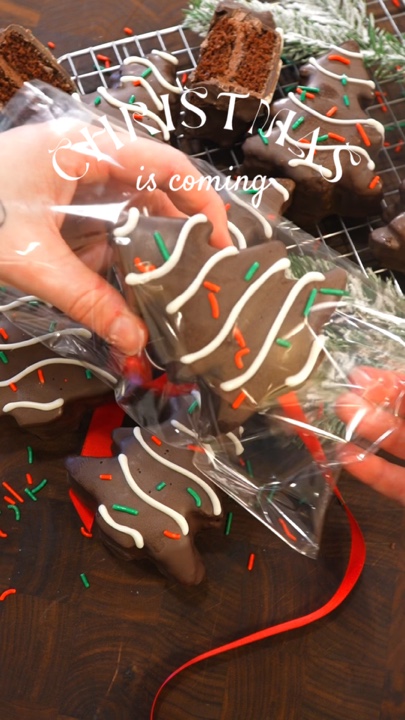 Christmas baking