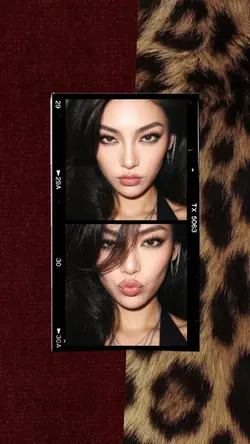 leopard collage
