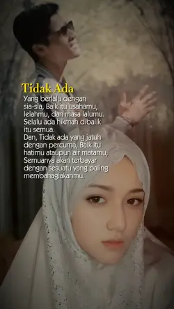 Tidak Ada yg sia-sia