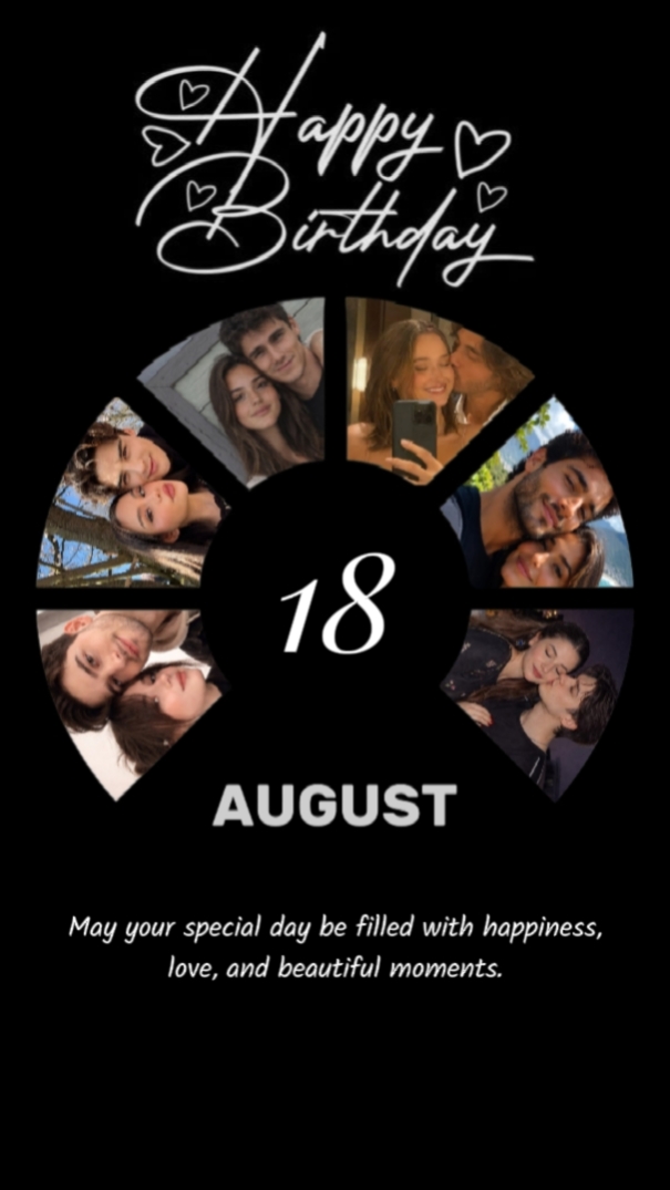 BIRTHDAY 18 AUGUST