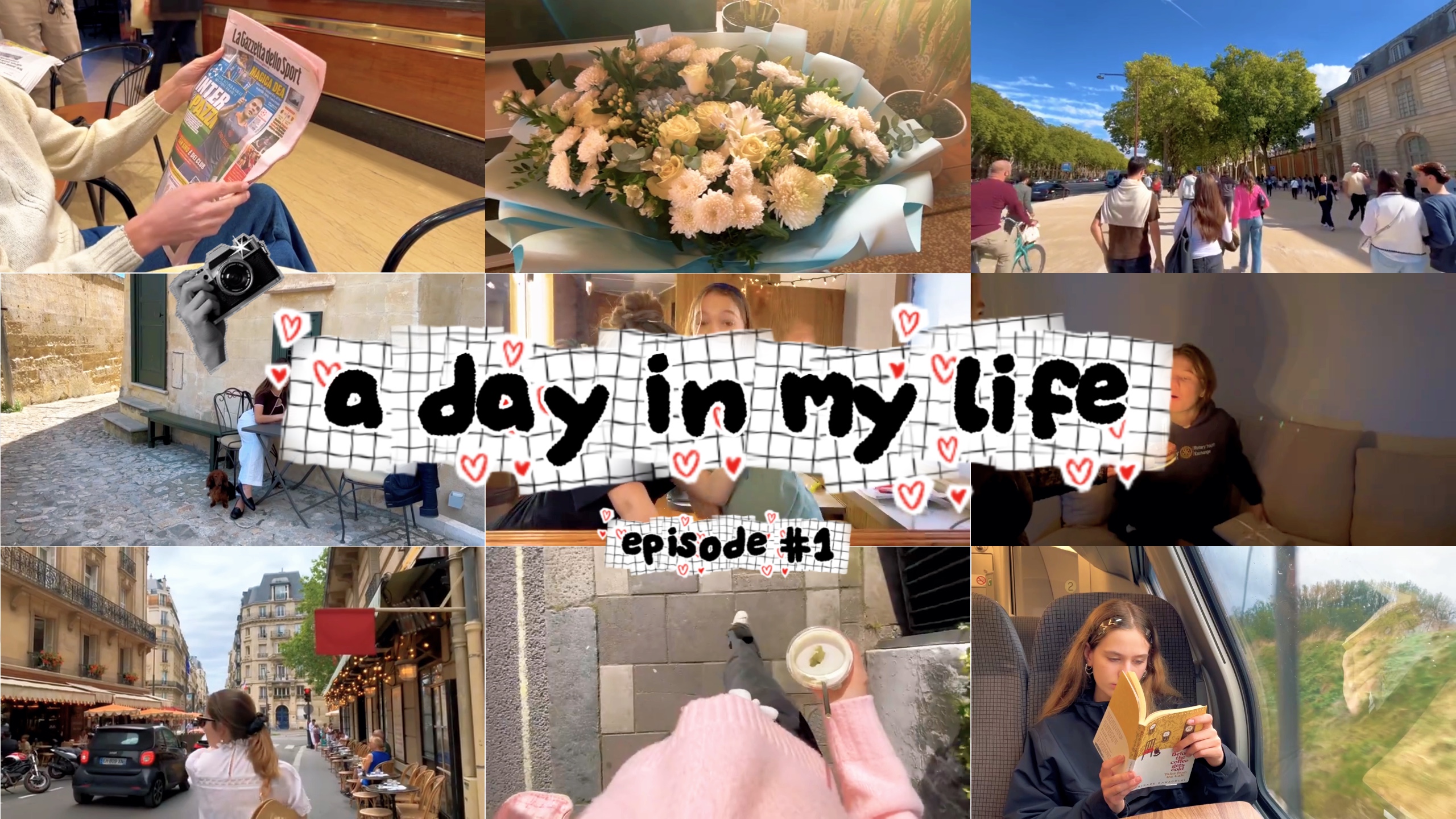 Plantilla de vlog de introducción