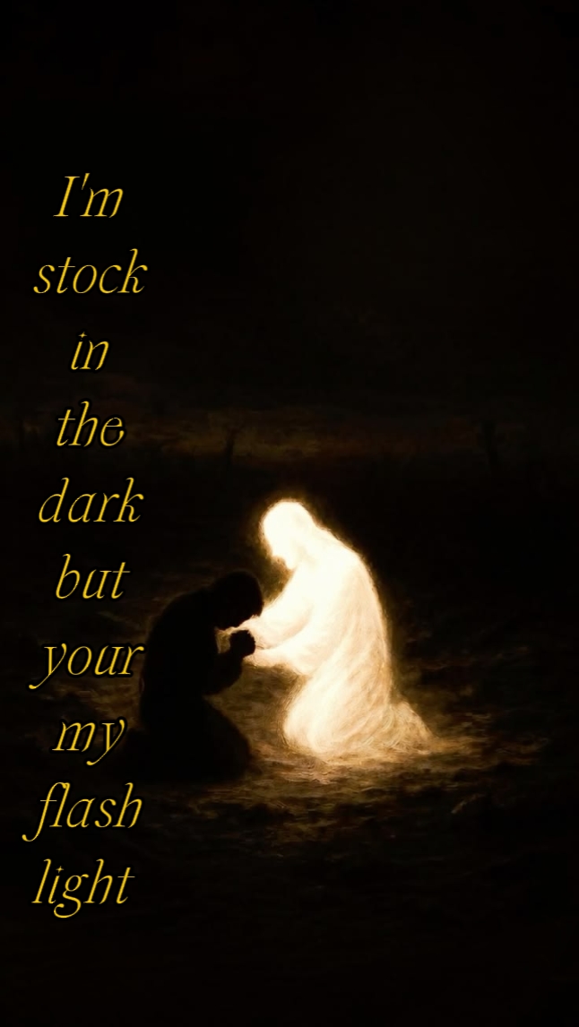 in the dark
