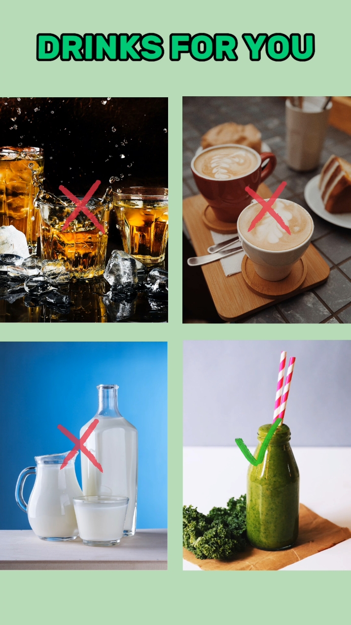 Healthy Vegetable Juice Product Displayed In Tiktok Style: Light, Easy, and Open