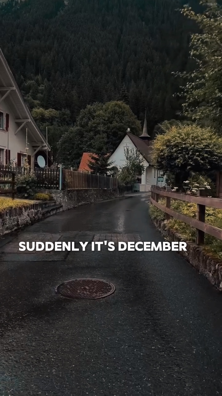 C'est décembre