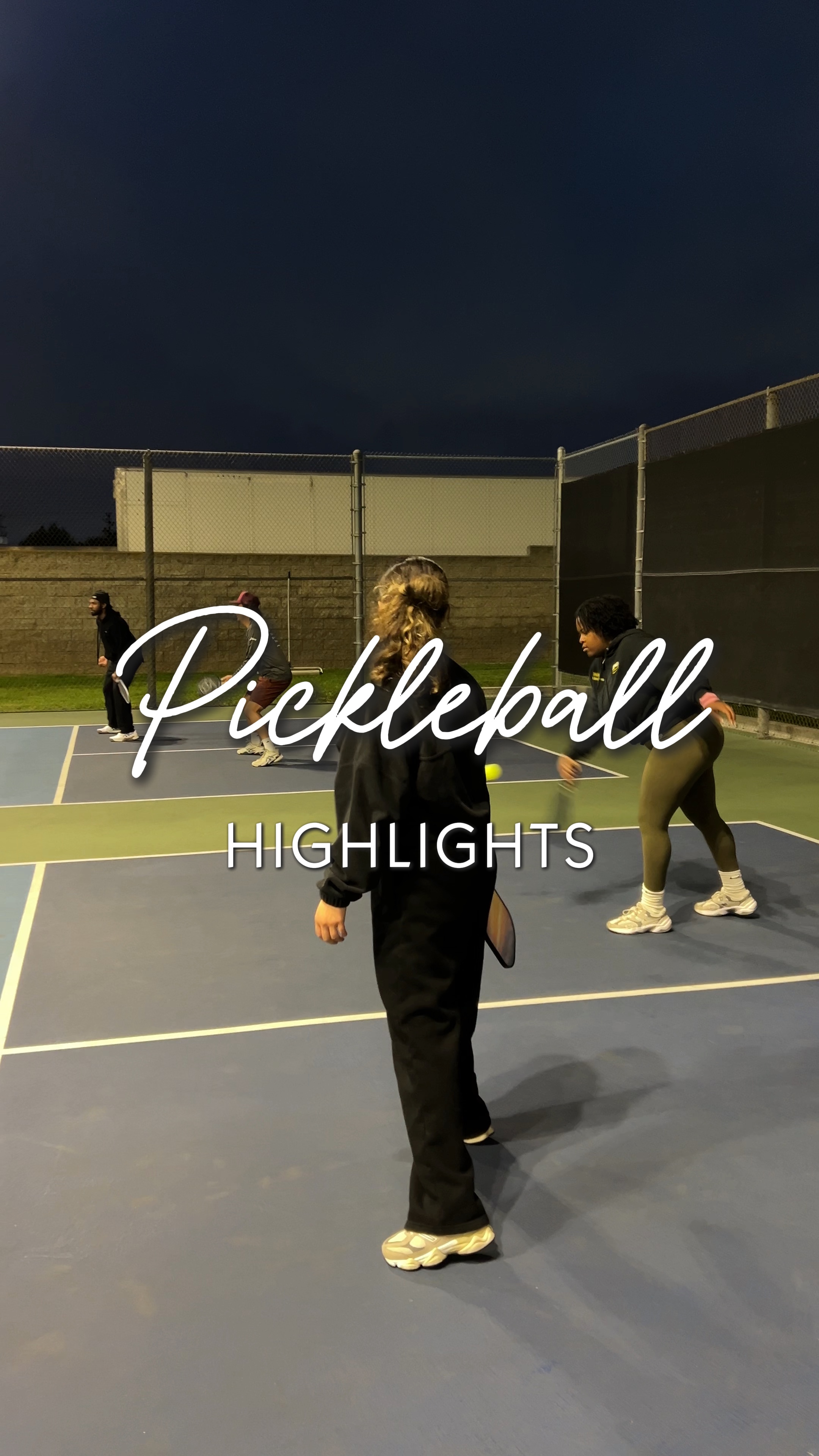 Pickleball Highlight