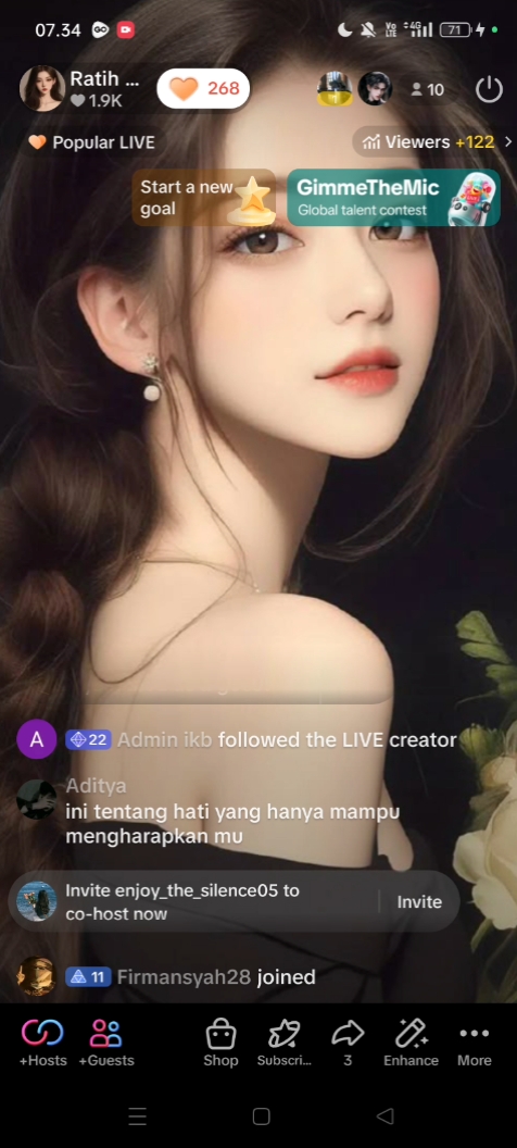 Plantilla de regalo tiktok