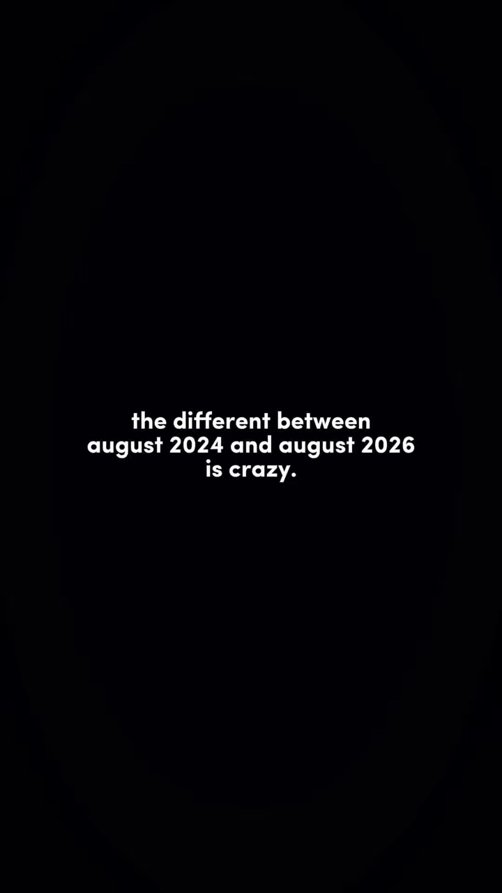 you in 2024 vs 2026