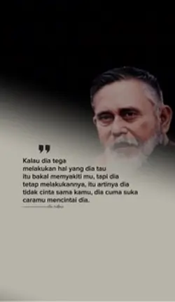 Dia tidak cinta