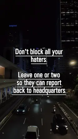 Don't block all
