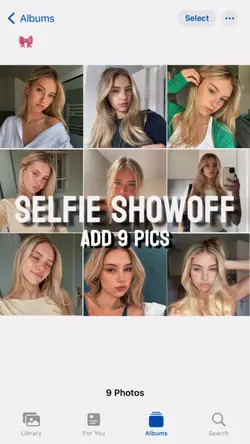 Selfie showoff