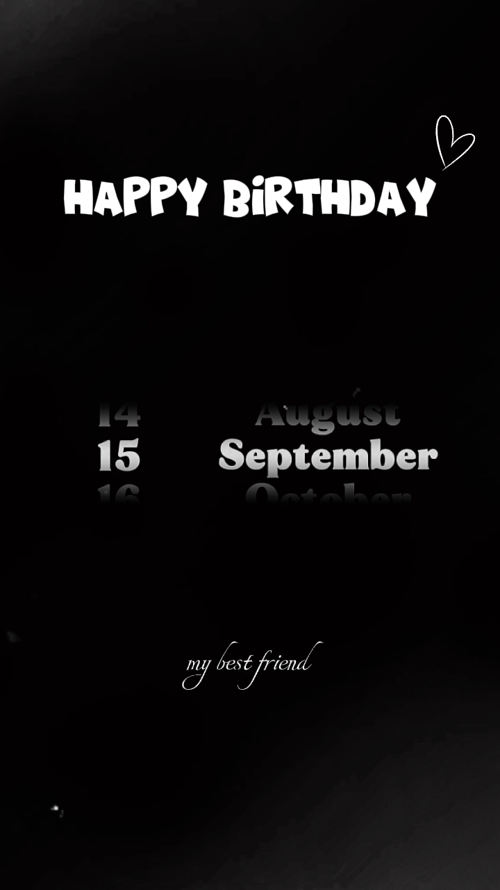 Hbd 15 September
