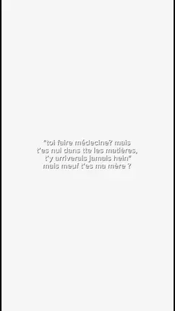 t’es ma mère ?