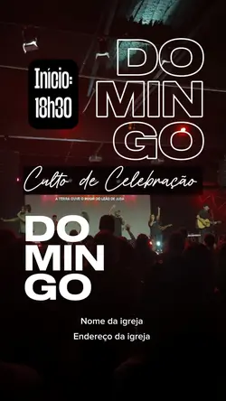CULTO DE CELEBRAÇÃO
