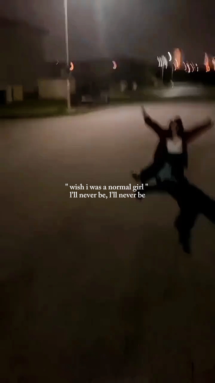 'wish i was a normal