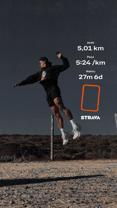 Strava Run Template