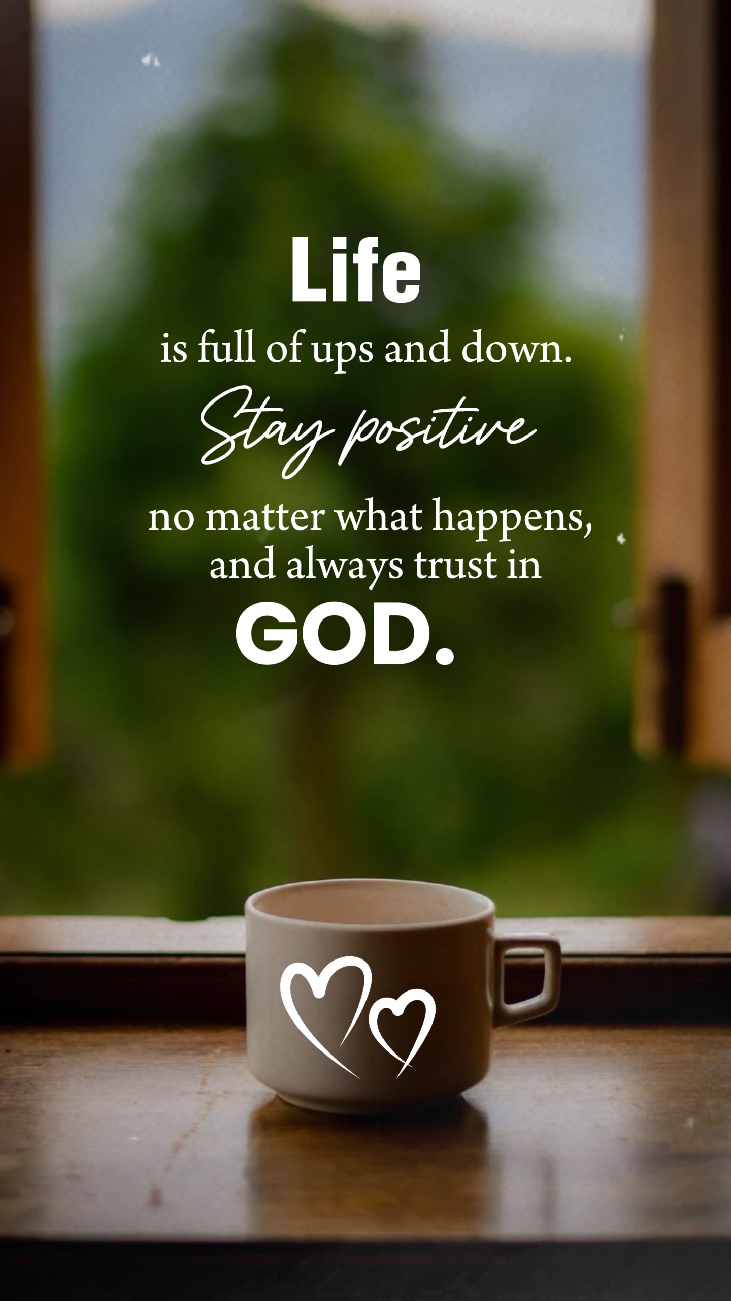Stay positive