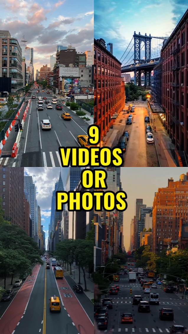 9 vidéos ou photos 