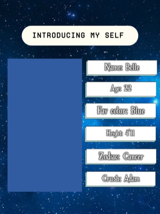 introducing myself