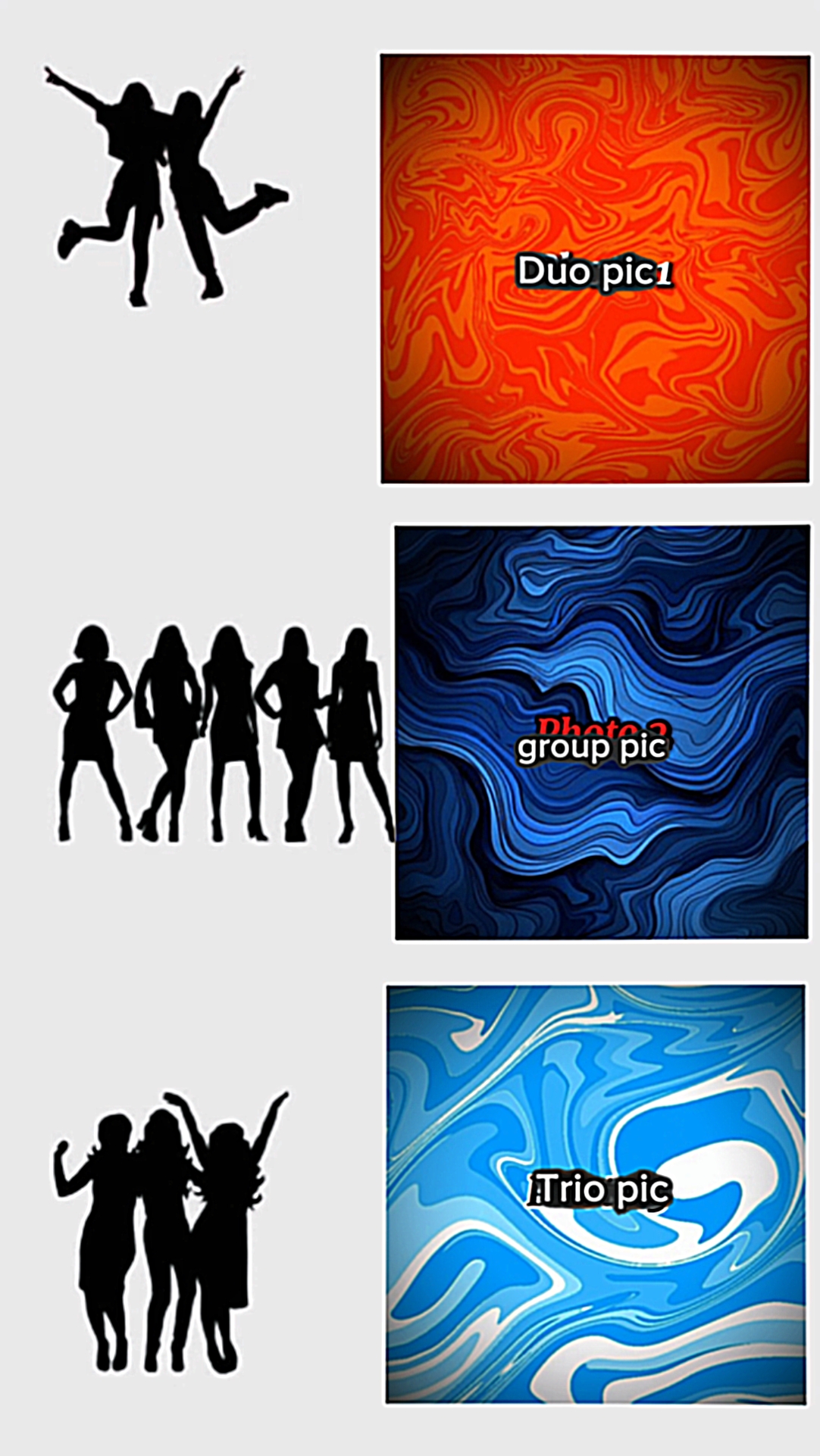 duo groupe trio