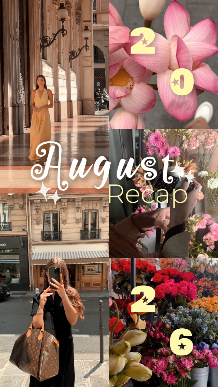 August Recap 