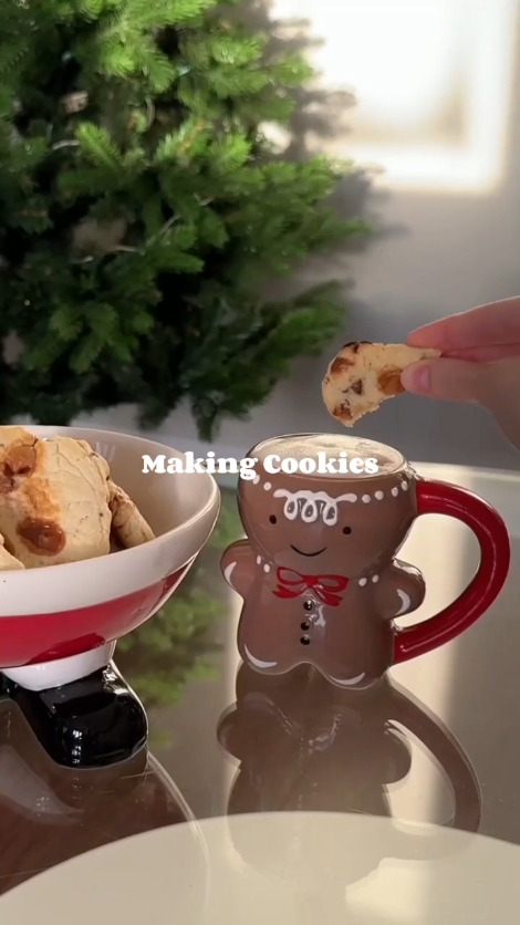making cookies