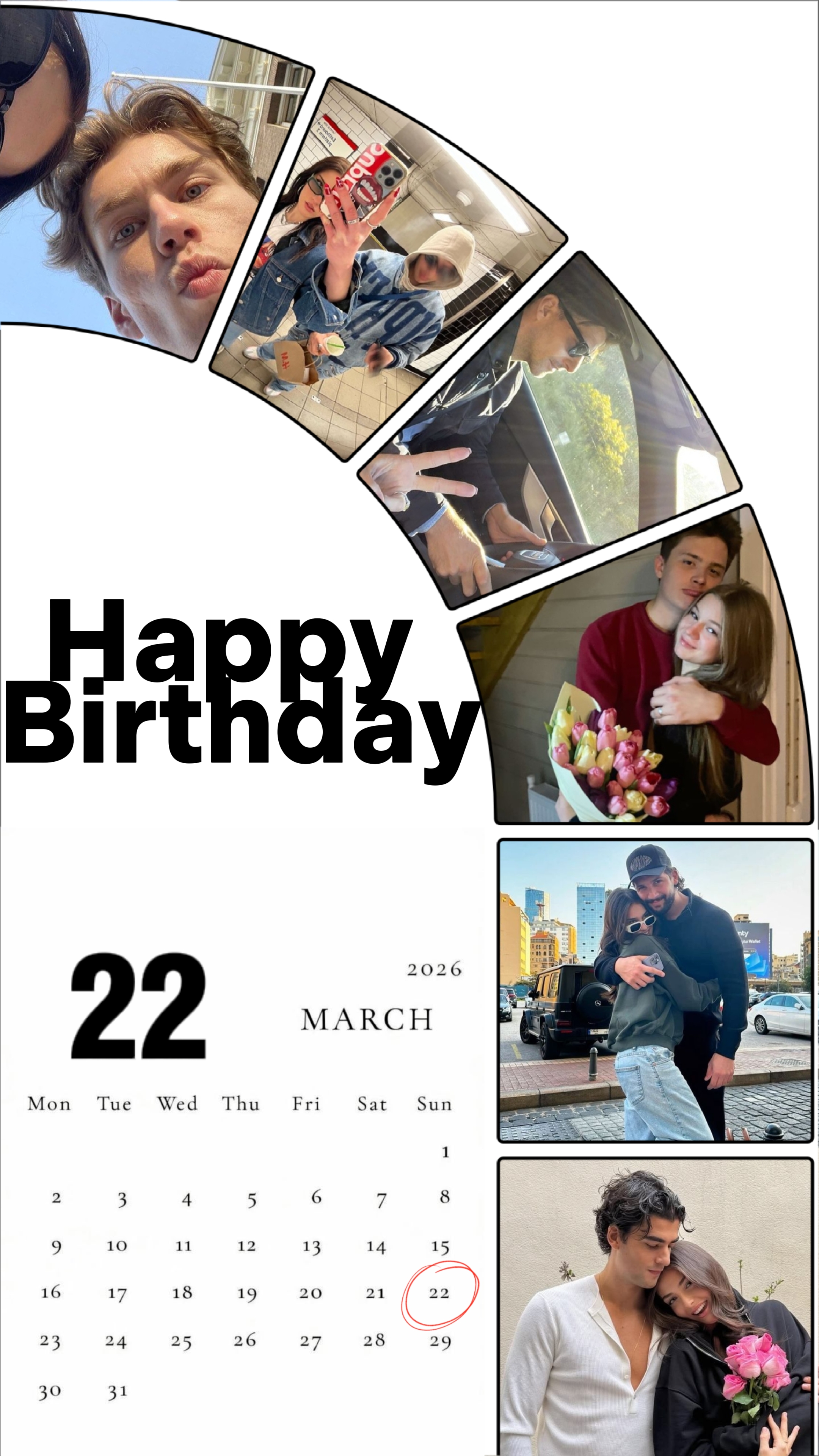 22 march brithday